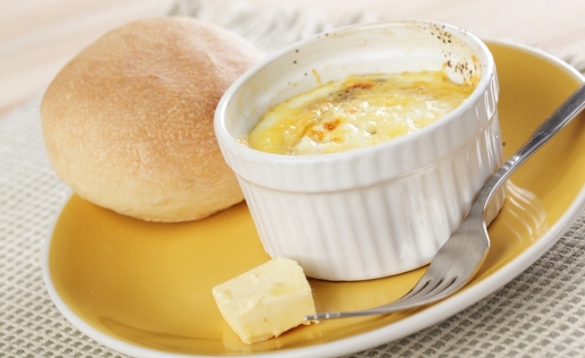 Рецепт №9. Яйца с сыром, приготовленные в микроволновой печи