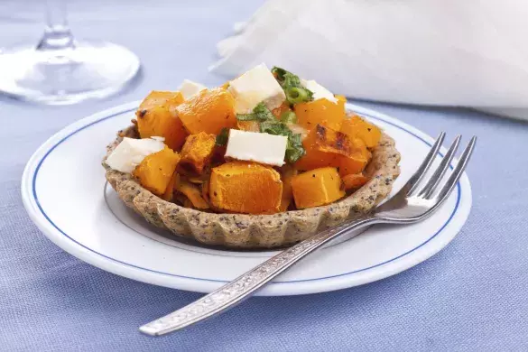 Салат из тыквы с фетой