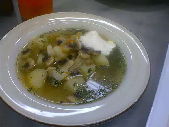 Грибной суп