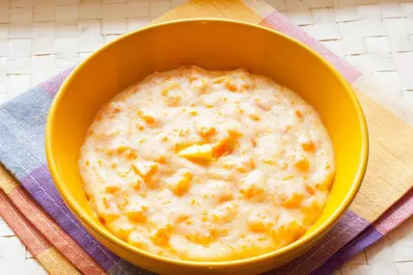 Каша с тыквой или морковью