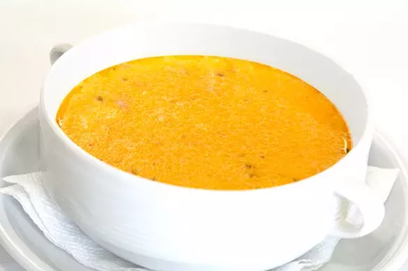 Суп сливочный с морковью