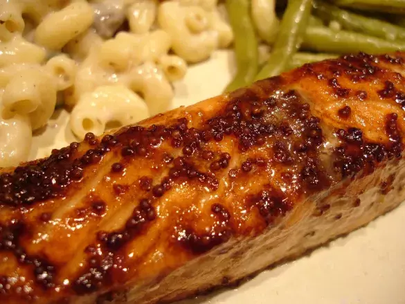 Запеченный лосось 