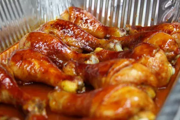 Курица, запеченная с тыквой