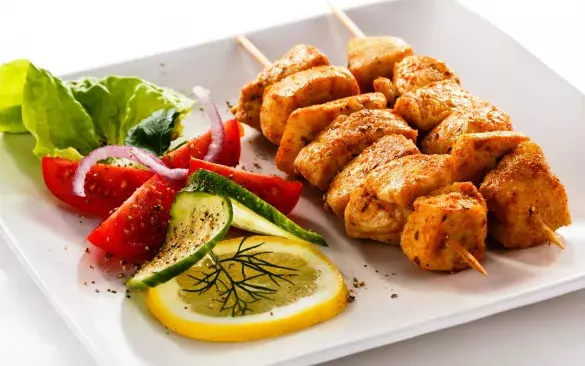 Куриный шашлык со специями