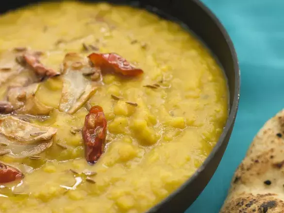 Суп-пюре из чечевицы