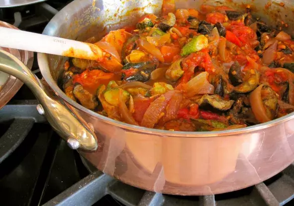 Холодный обед с собой: рататуй