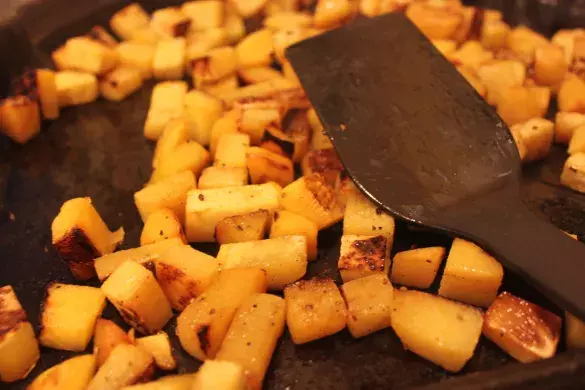 Запеченная брюква