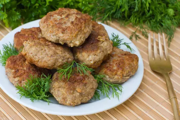 Мясные котлеты