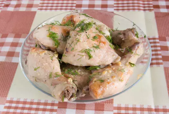 Ароматная куриная голень