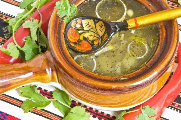 Рассольник постный