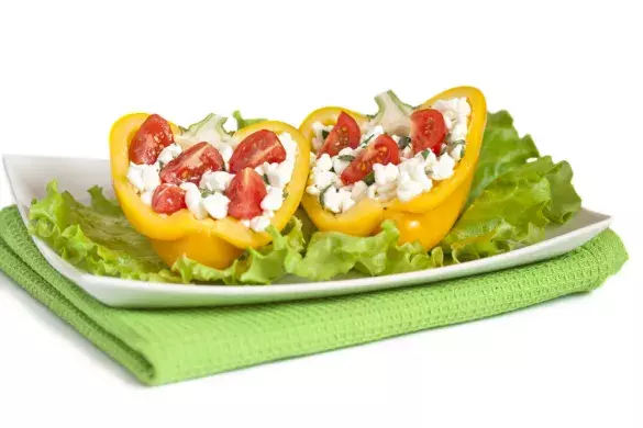 Перец с творожным сыром