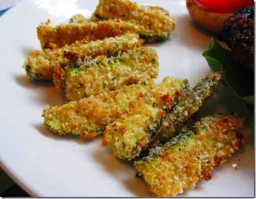 Кабачки в панировке