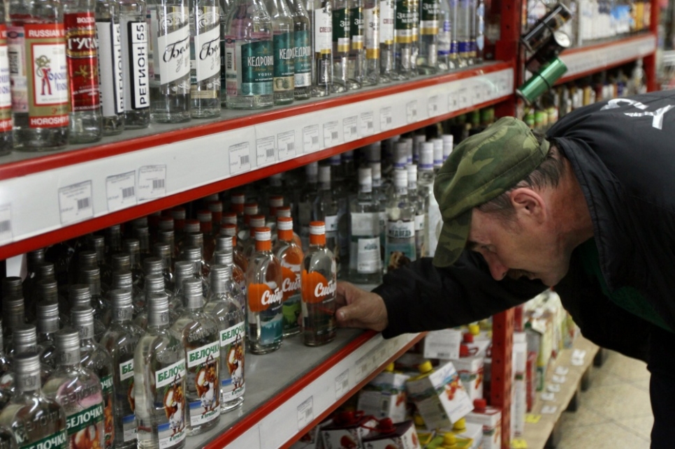 Россия заняла четвертое место по потреблению алкоголя