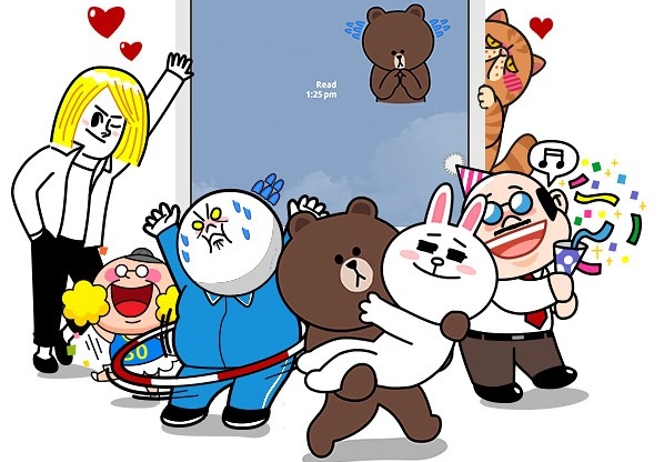 С помощью LINE общаются уже более 400 млн человек