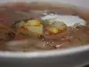 Суп с кукурузой и капустой