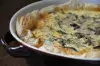 Омлет с луком и грибами