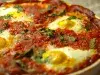Омлет с сыром и помидорами