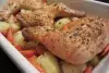 Тушеное куриное филе с морковью и луком