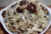 Грибы с квашеной капустой