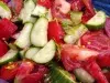 Салат овощной легкий