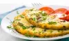 Омлет с ветчиной, сыром и грибами