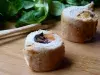 Рулеты из индейки с грибами