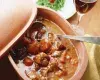 Тушеное мясо c пряным соусом