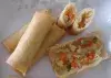 Лаваш с творожной пастой