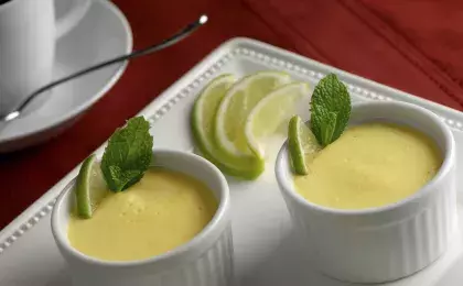 Лимонный пудинг