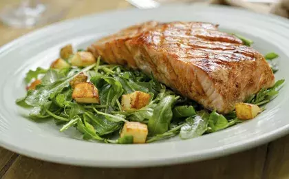 Рыба белая отварная