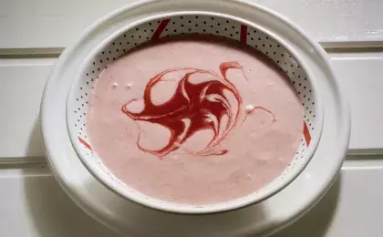 Мусс клюквенный