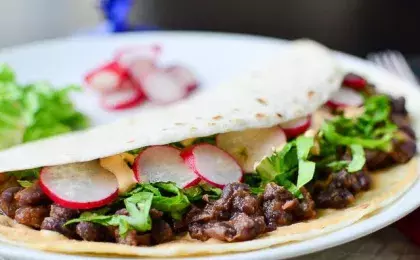 Пита с фасолью