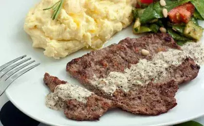 Говядина в соусе из хрена