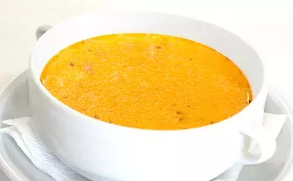 Суп сливочный с морковью