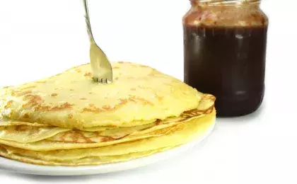 Блины с фейхоа