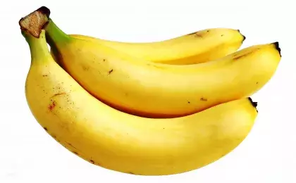 Замороженный банан с йогуртом