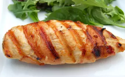 Ужин с куриными грудками