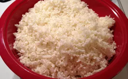 «Рис» из цветной капусты