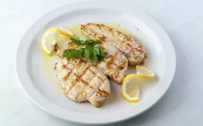 Курица с лимоном