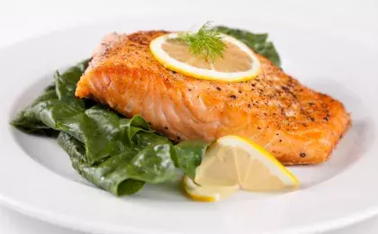 Лосось на гриле