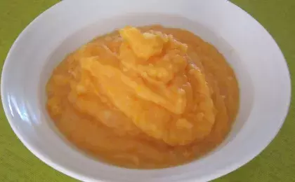 Пюре из картофеля и тыквы