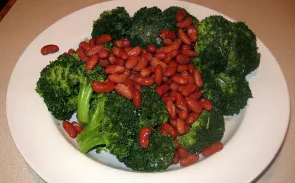 Салат из фасоли