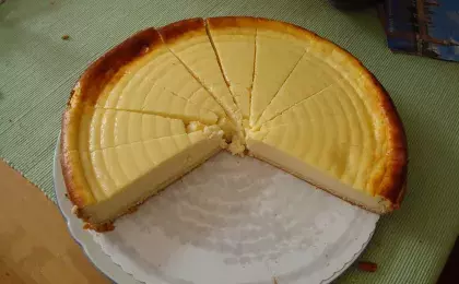 Творожная запеканка с изюмом