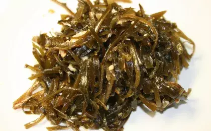 Салат из морской капусты 