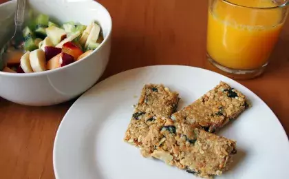 Мюсли с соком