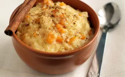 Каша с цитрусами