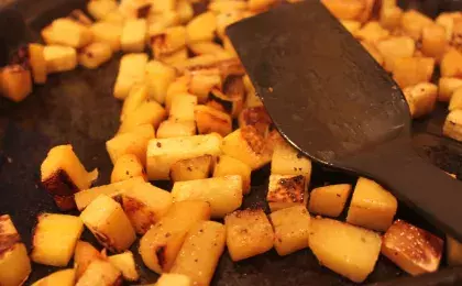 Запеченная брюква