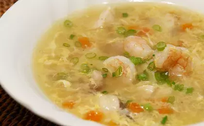 Суп из морепродуктов