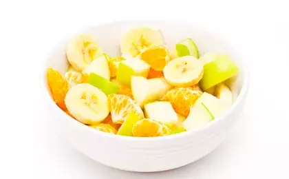 Простой фруктовый салат