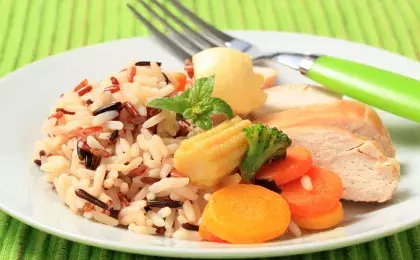 Курица с рисом